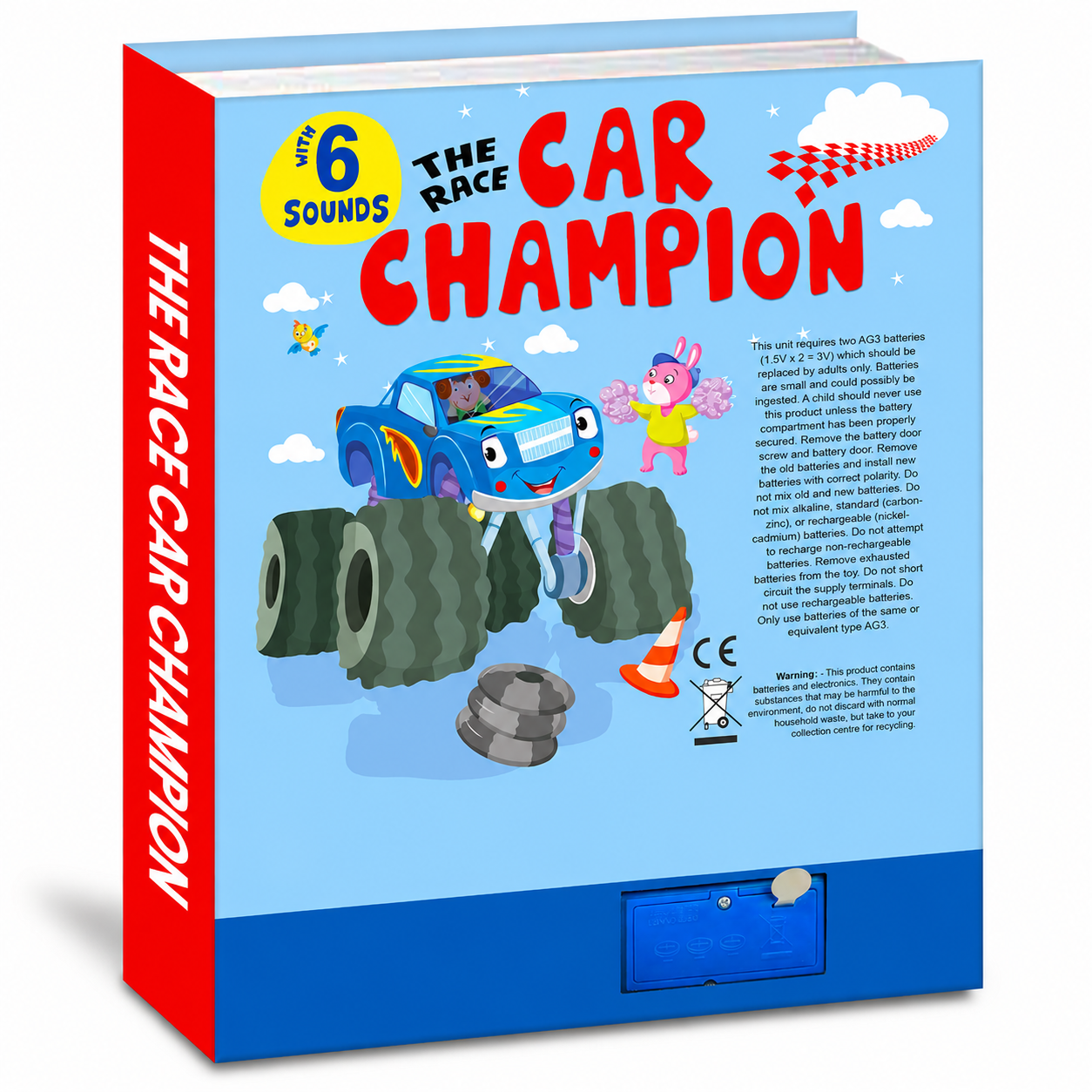 B Car Driver Musical Busy Book - My First Musical Busy Book - Perfect for 1 to 4 years