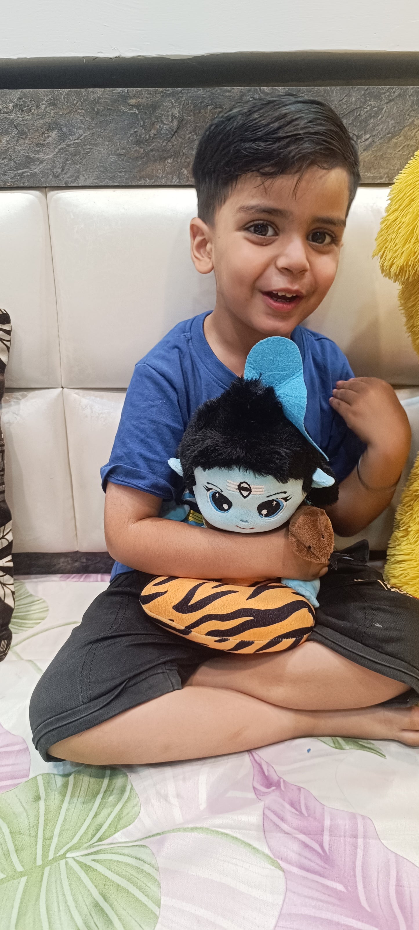 Mantra Singing Baby Shiva God Soft Toy – Musical Soft Toy for Babies & Kids | Super Soft, Safe & Premium Quality | Best Gift for Infants & Toddlers