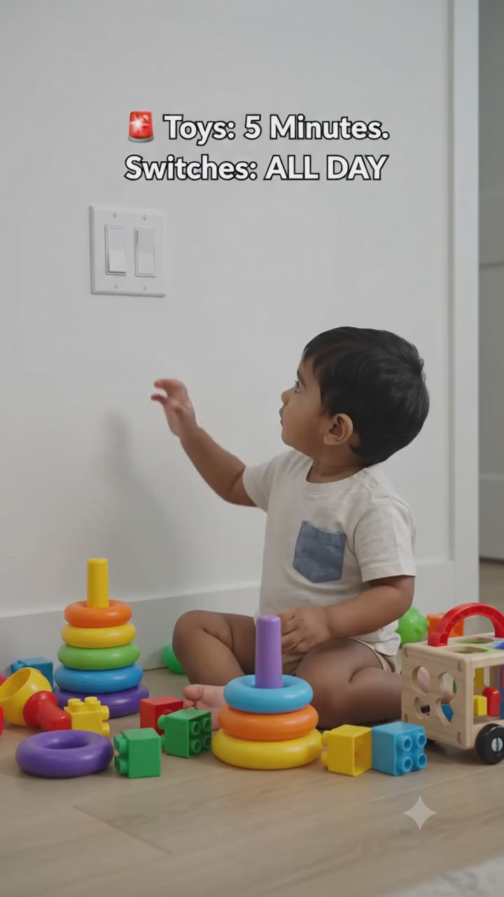 Load video: Real Electric Board Experience Without Any Danger of Electric Shock because busy board is designed to work on low voltage